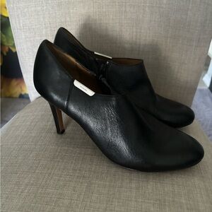 Coach Leather booties Size 10